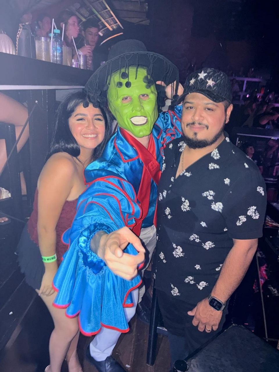 Astrid y yo en Coco Bongo, Cancún